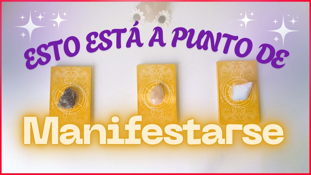 3 COSAS que VIVIR&Aacute;S ESTA SEMANA ✨ | Tarot Predictivo Interactivo Canalizaci&oacute;n (Elige una Carta) 🔮
