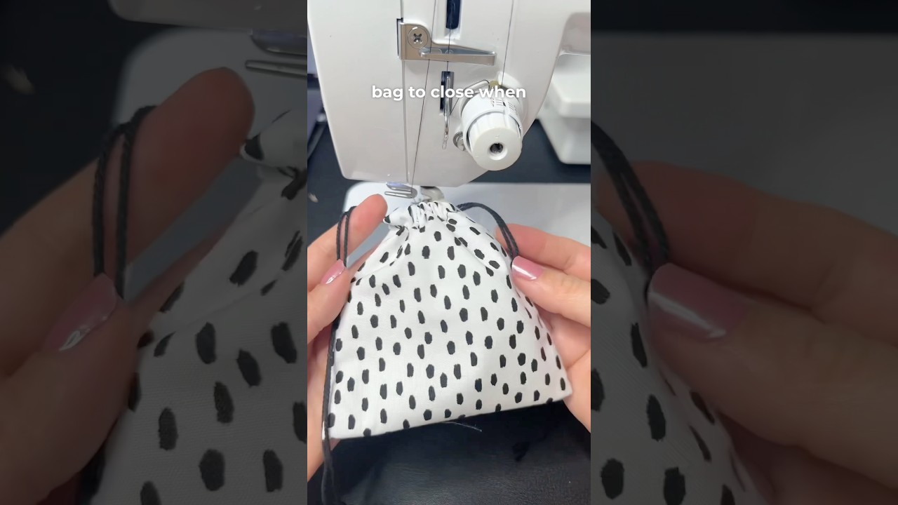 ✨C&oacute;mo hacer una bolsa con tirantes de cierre r&aacute;pido✨ #costuracreativa