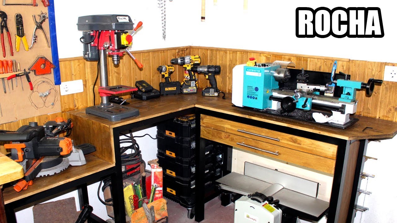 Montar un taller de Bricolaje con poco espacio