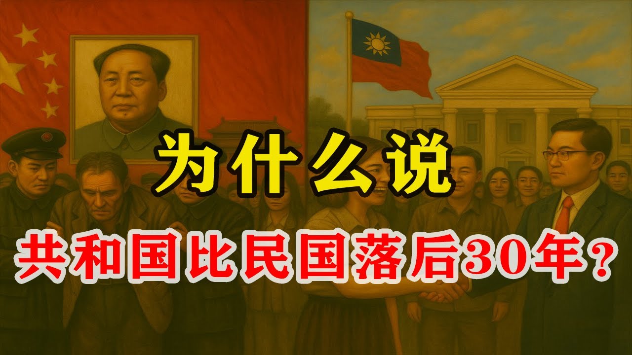 【枫说】为什么说，中华人民共和国比中华民国文明程度还落后30年？| 落后在哪里？| 是谁造成这种局面的？ | 蒋万安 | 在一个普遍祛魅，连上帝都被拉下神坛的时代，为什么还有一群人在神坛上装腔作势？