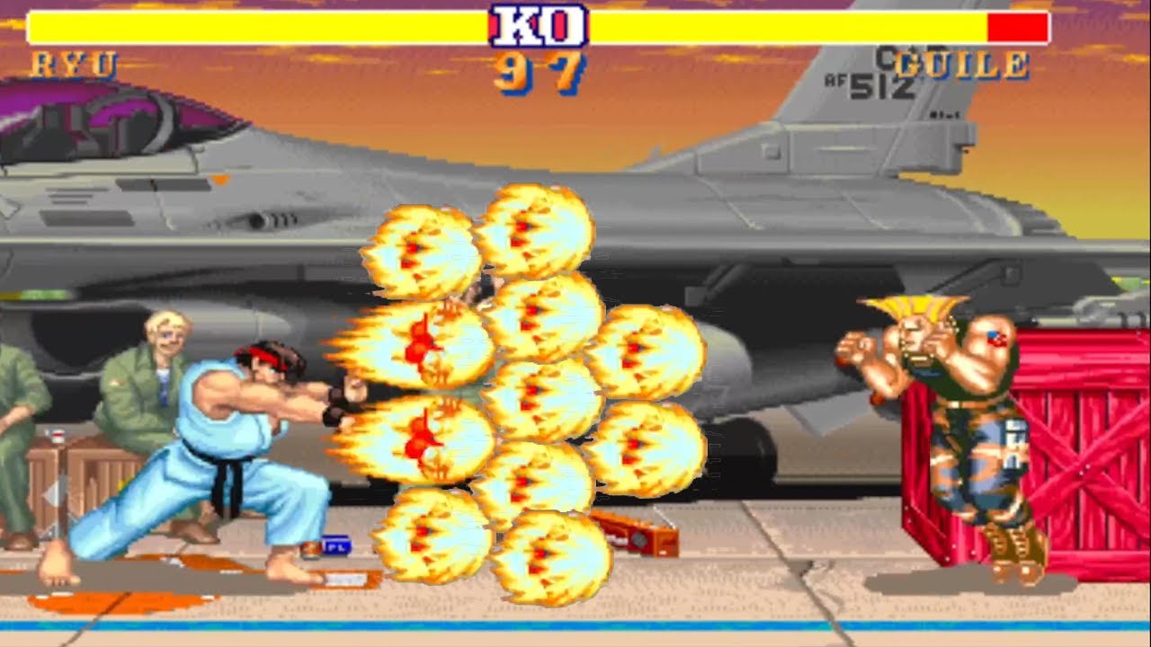 Street Fighter 2 Hack ➤ Super Golden Edition ➤ RYU Gameplay