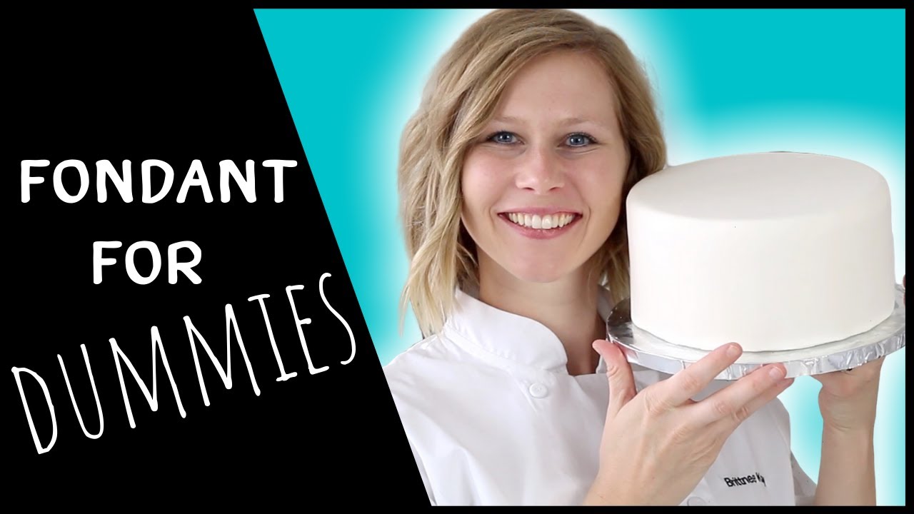 How to Cover a Cake Dummy with Fondant | it’s EASY!