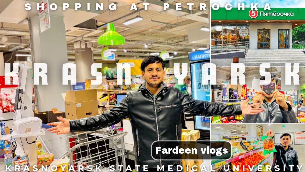 Grocery prices in Russia 🇷🇺| cost of Grocery in krasnoyarsk | MBBS in Russia🇷🇺 | 