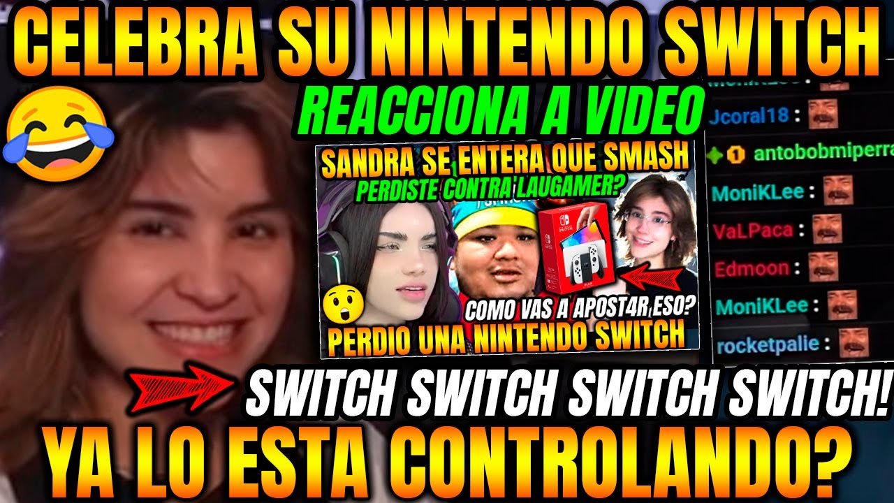 GOZA su VICTORIA!😎LAUGAMER reacciona a SANDRA cuestionando a SMASH 