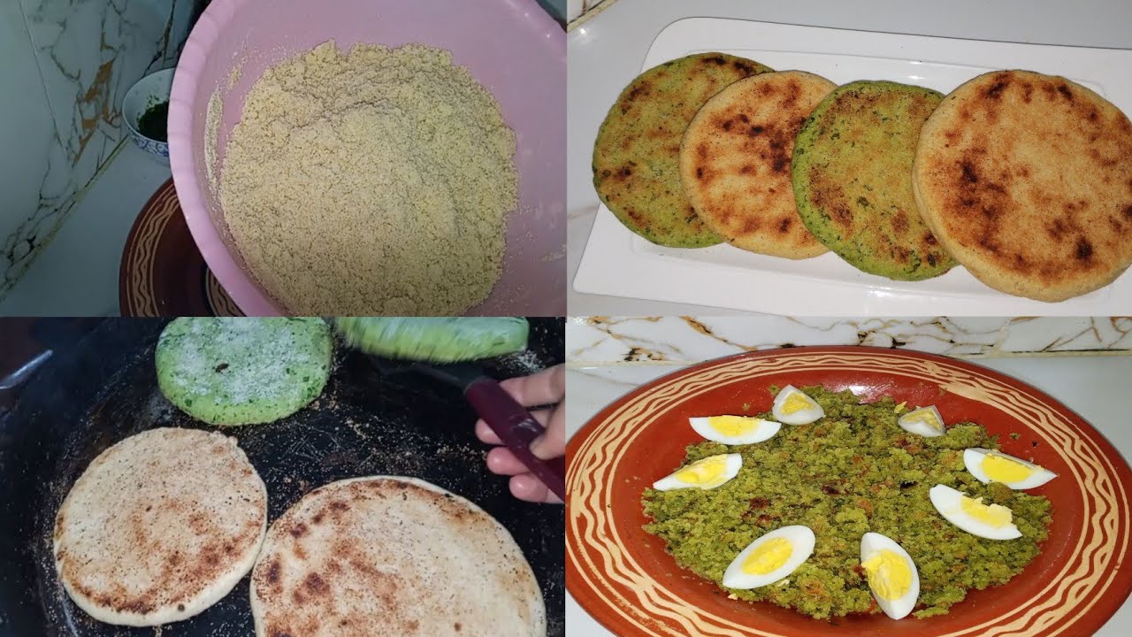 حريشات بالدقيق القمح (الزرع) بعجينه واحده جوج ديال الحريشات بمذاق مختلف كيوجدوا في ثلاثه دقائق 👌