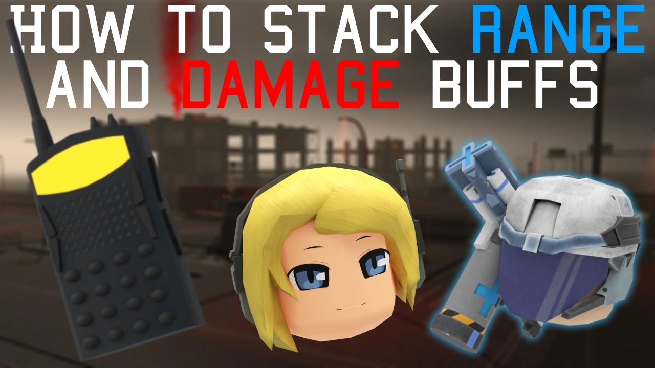 Simple Breakdown of Stacking Range And Damage Buffs in TDX