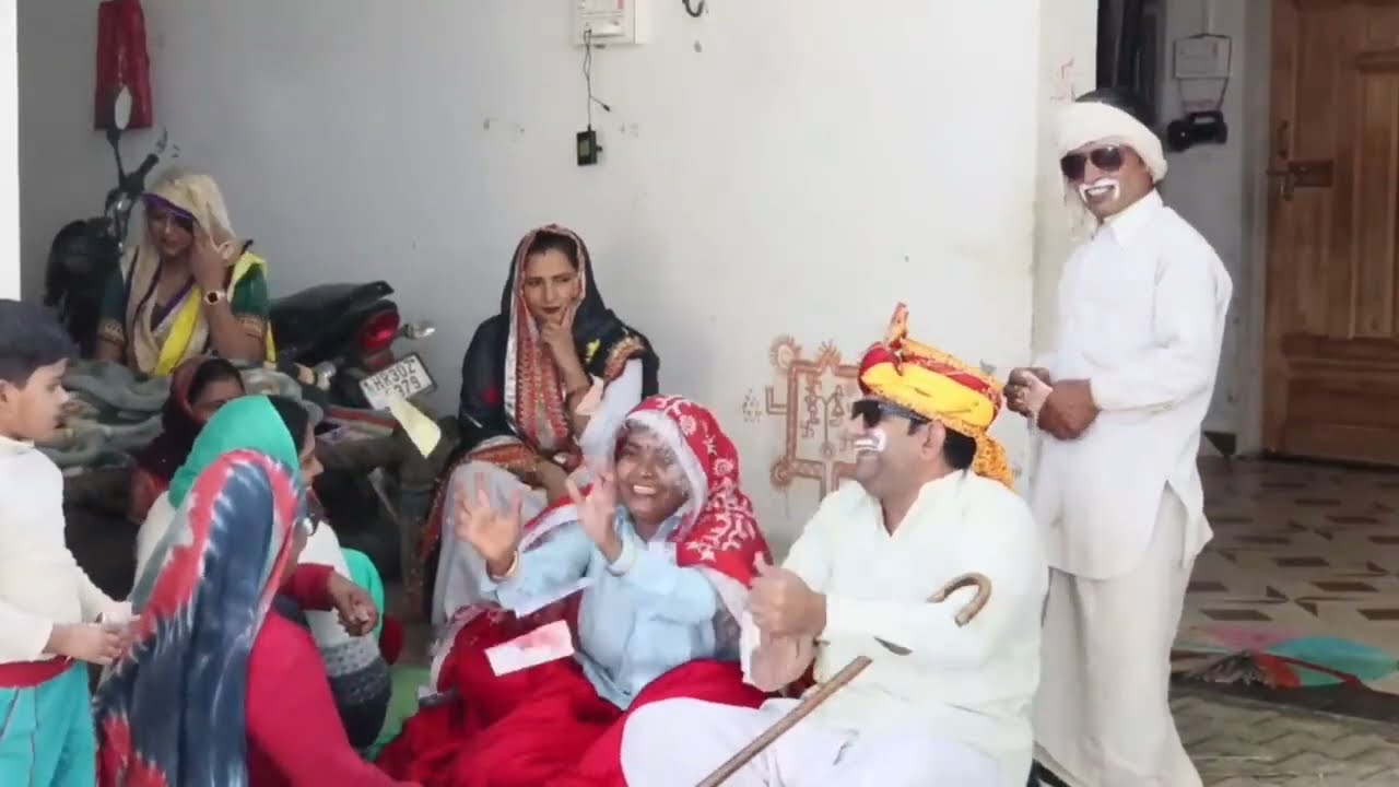 समधी ने अपने संधि को पहनायाछोचिक। Damo chacha ki comedy । Sheetal Gola ki comedy । Damo fufa ki 
