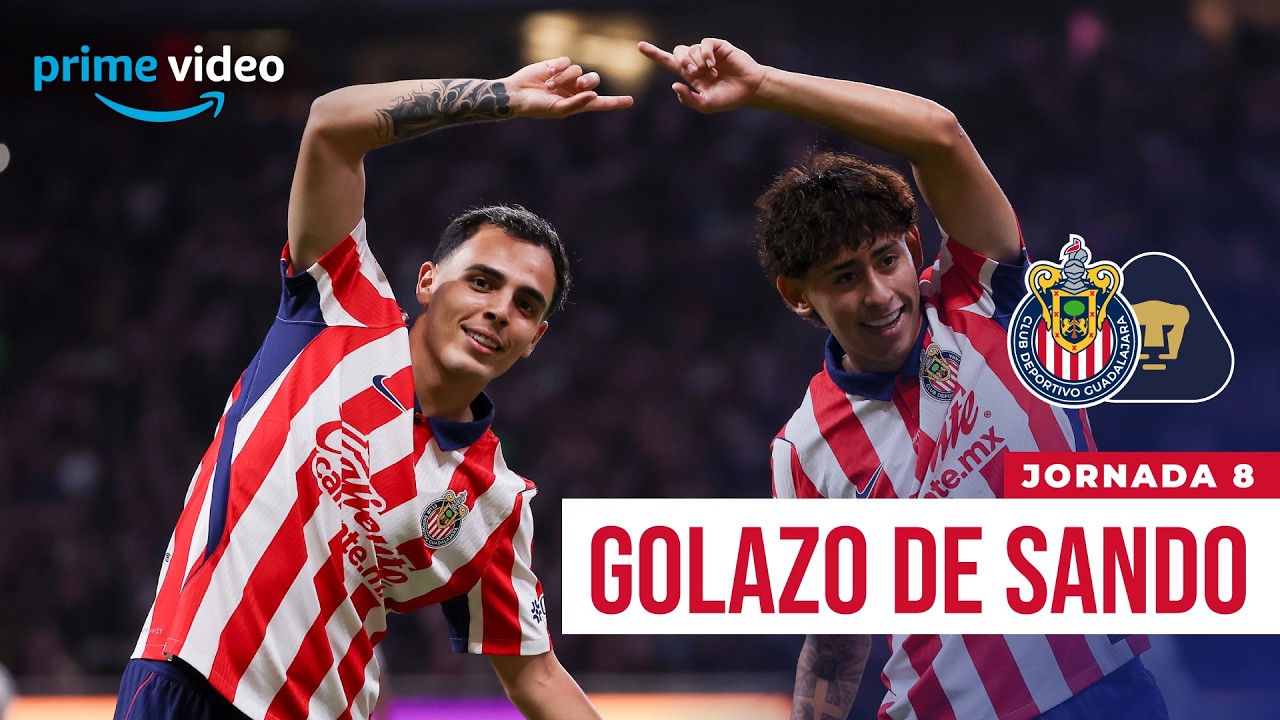 'SANDO' ADELANTA AL REBA&Ntilde;O | CHIVAS vs PUMAS | JORNADA 8 AP 26