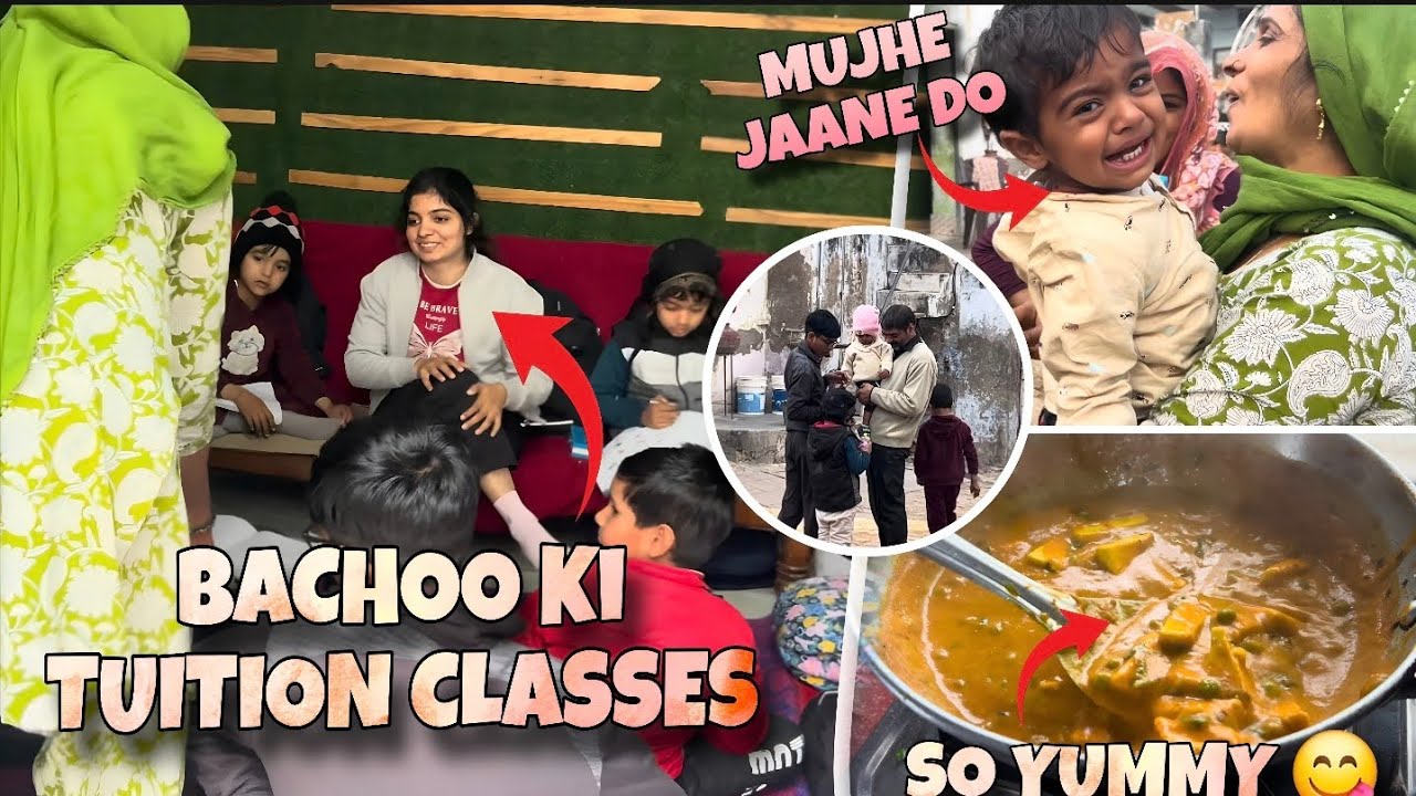 || BACHOO KA TUITION || VLOG NO.109 ||  #vlogs #shorts #travel #dailylifestyle #food #enjoying