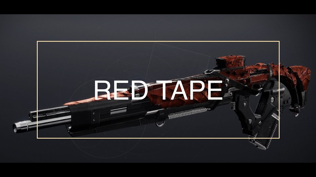 Red Tape Scout Rifle | PVP Review & Gameplay | Destiny 2