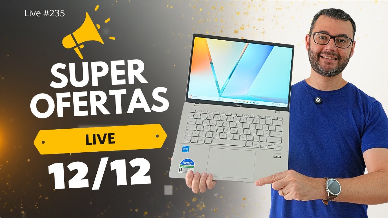 QUAL NOTEBOOK COMPRAR 💻 #Live235 12/12/2025