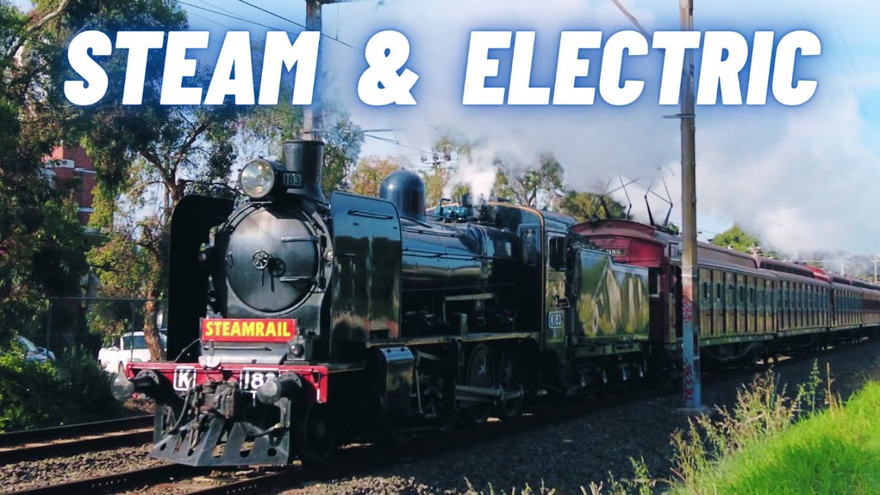 Steamrails Mernda Steam Train Shuttles 2024!!!