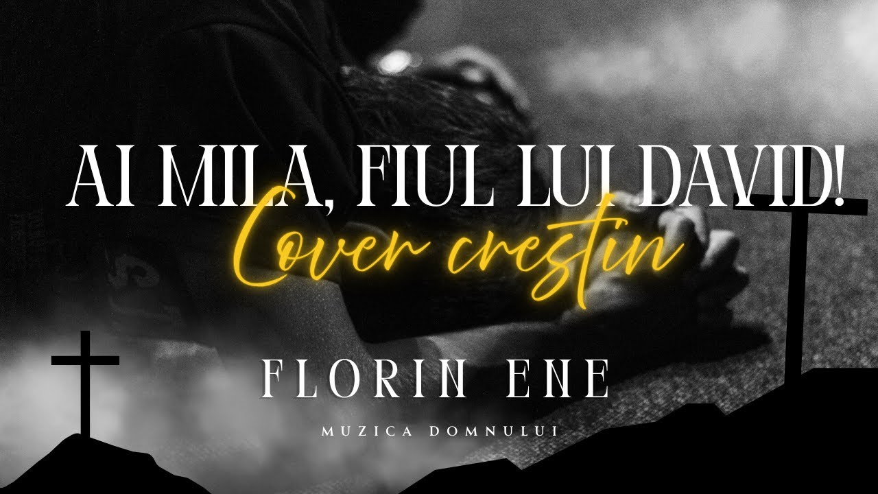 🕊️ Muzica Domnului 🕊️ - Florin Ene - Ai mila, Fiul lui David! (cover crestin oficial)