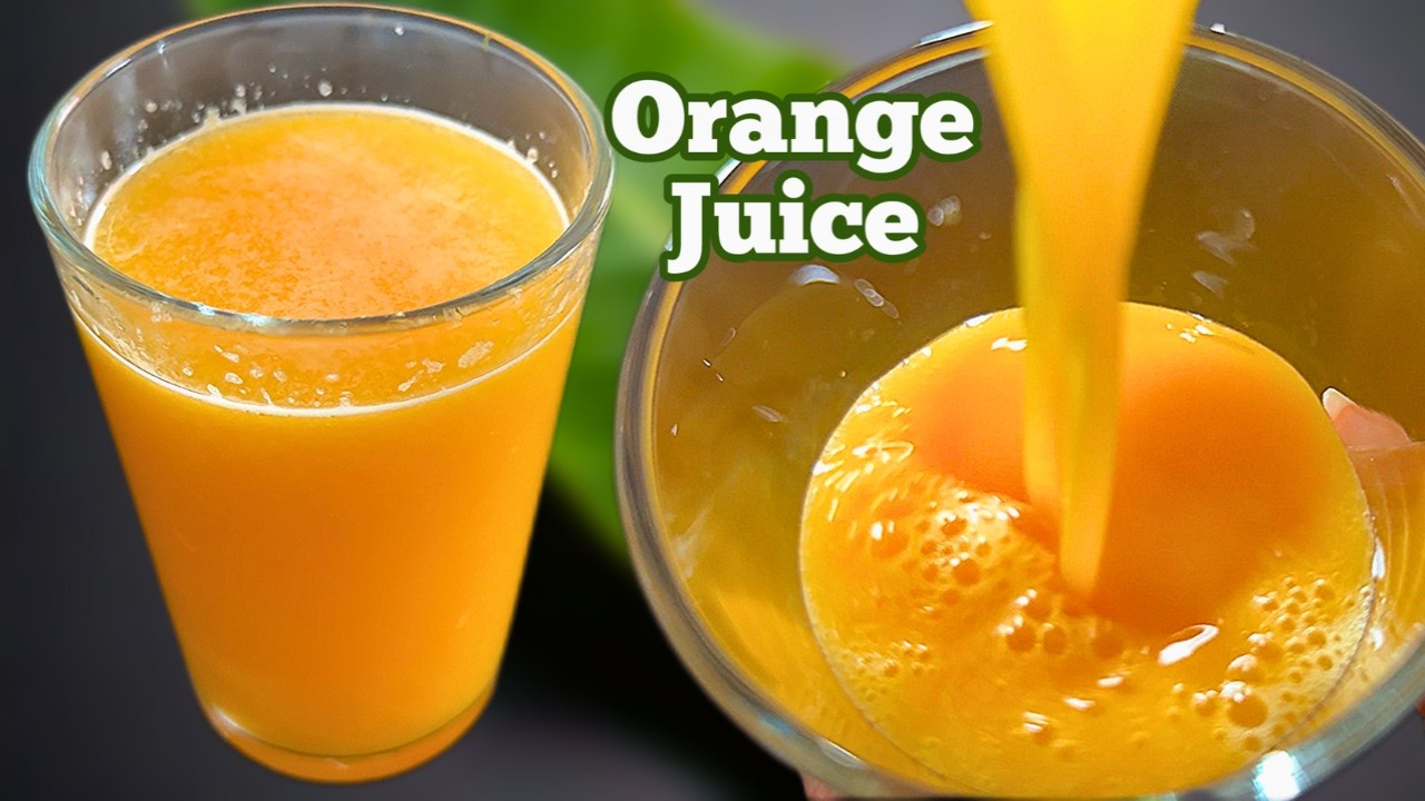 Orange juice recipe for weight loss | simple and easy juicing recipes | homemade orange juice recipe