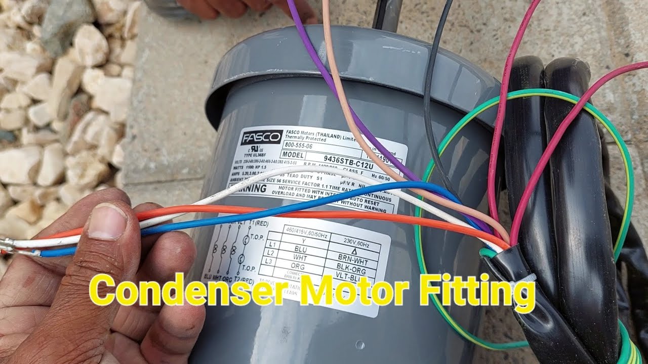 কনডেনসার মোটর ফিটিং কেরিয়ার প্যাকেজ#Condenser Motor Fitting Carrier Package