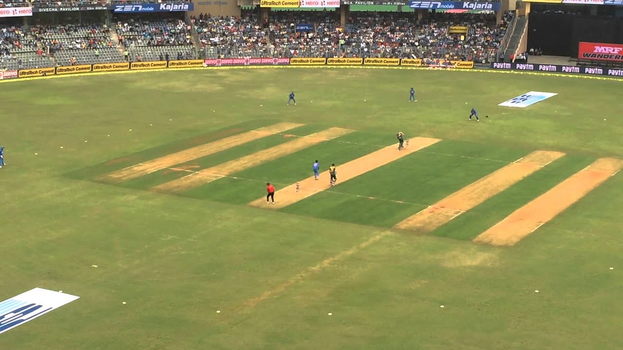 AB de villiers Six vs India- Paytm trophy 5th ODI 2015 Wankhede Stadium