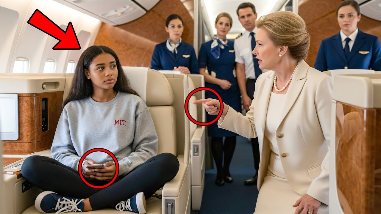 Passenger Complained About Black Girl in First Class — Little Did She Know Her Mom Owns the Airline.