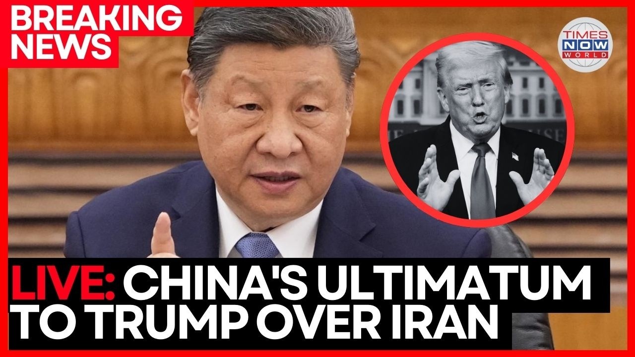 CHINA WARNS US LIVE | Beijing Demands Immediate Halt to US-Israel Military Action| US-Iran War