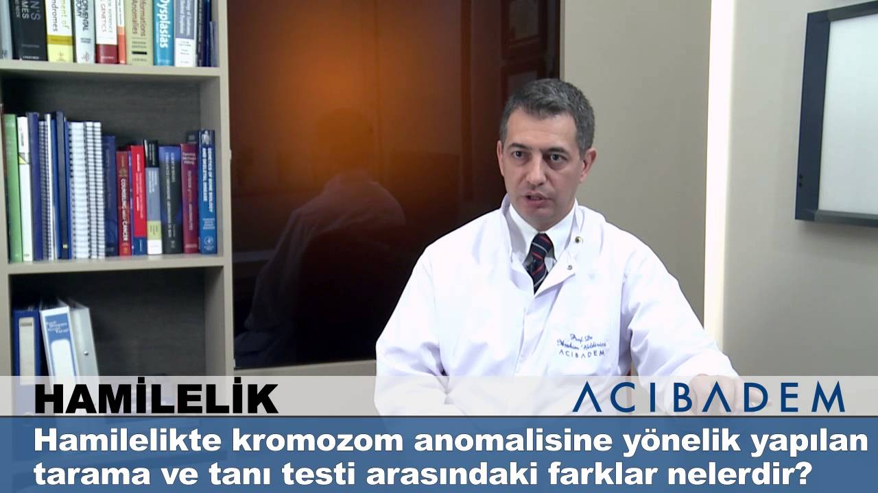 Hamilelikte kromozom anomalisine yönelik yapılan tarama ve tanı testi arasındaki farklar nelerdir?