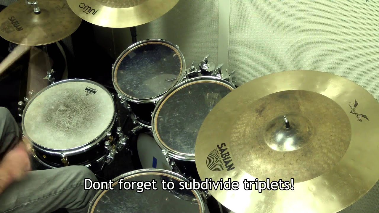 #19  3-2-2-2 Triplet Gospel Drum Fill