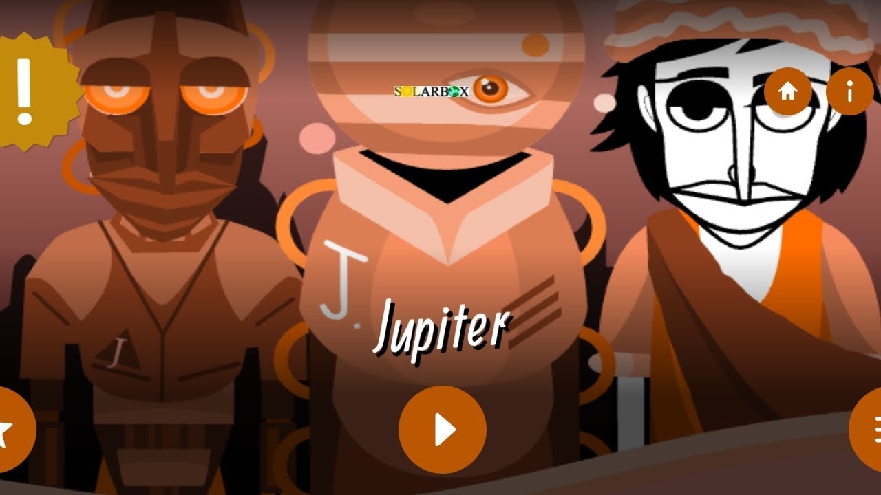 SOLARBOX JUPITER ANIMATED MIX:PLANET#incredibox 
