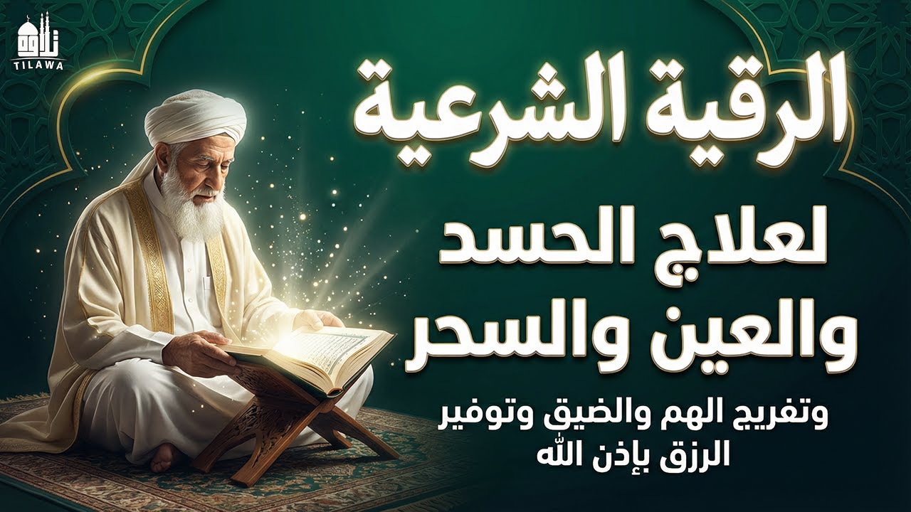 الرقية الشرعية الشاملة | آيات قوية للشفاء من العين والحسد والسحر وضيق الصدر بإذن الله