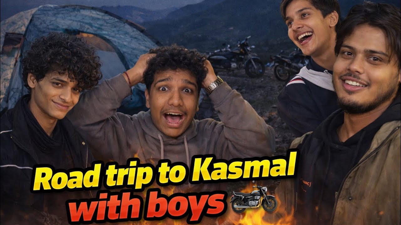 ROAD TRIP TO KASMAL WITH BOYS (full vlog )💀⛰️ by (Boys after fuel) 