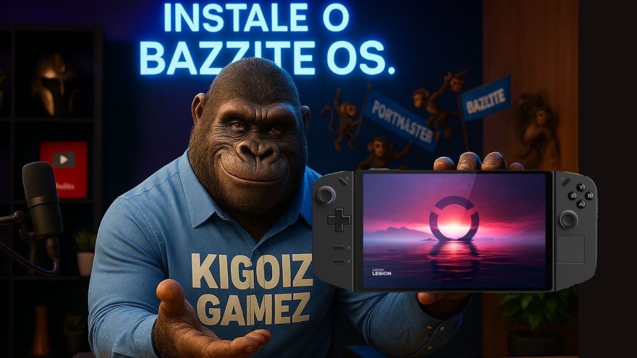[Tutorial] STEAM OS/BAZZITE OS no LEGION GO com windows 11 e  DUAL BOOT #handheldpc  #legiongo