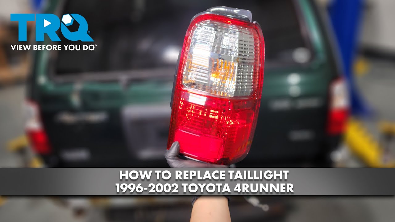 How to Replace Taillight 1996-2002 Toyota 4Runner