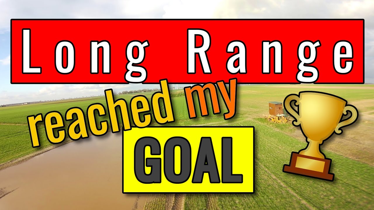 Long Range 🏆 Reached My Goal - FrSky R9 - 4km Flight