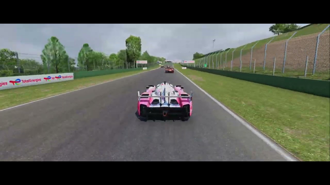 A single lap of the Toyota GR010 at Imola - with traffic