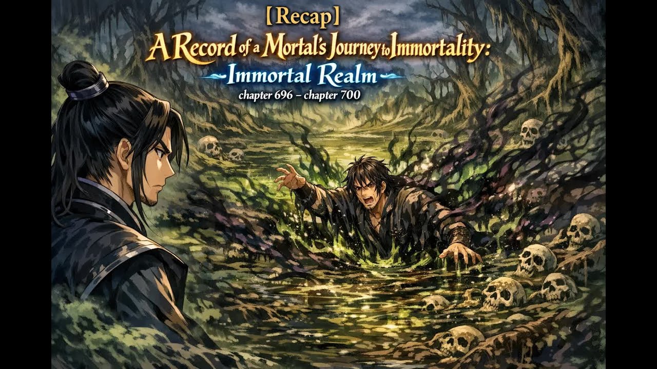 [Recap] A Record of a Mortal's Journey to Immortality: Immortal Realm chapter 696 - chapter 700