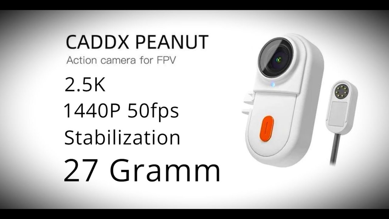 ⚡ Caddx Peanut 2.5K! Best for FPV Drone! ⚡