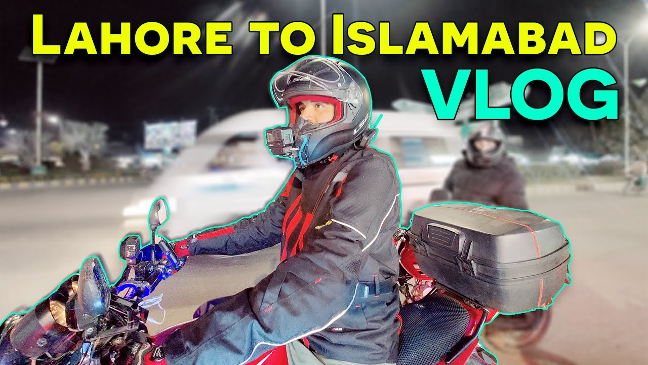 After Accident Returning From Lahore to Islamabad | 300Km Solo on Yamaha YBR-G | Ammar Biker