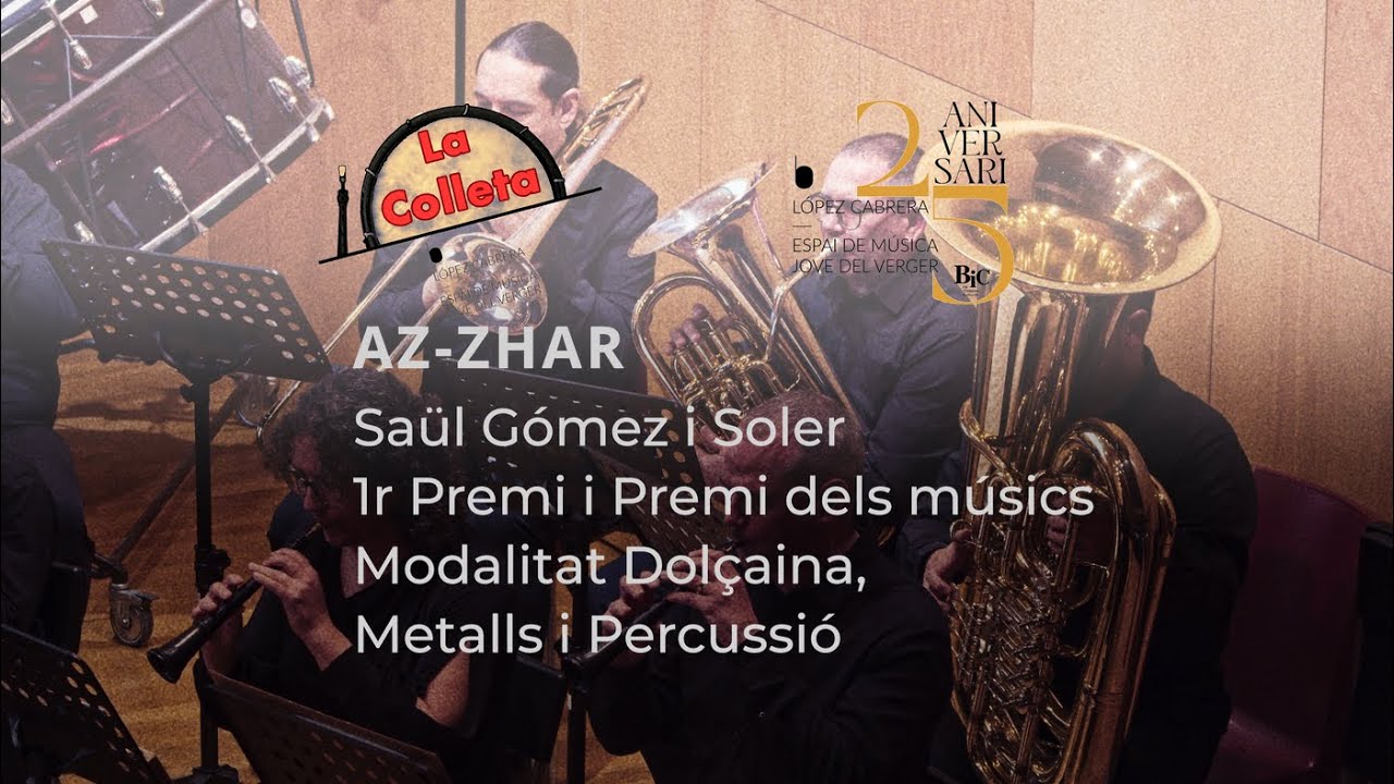 AZ-ZAHR. Saül Gómez i Soler (Ballet per a colla de dolçaines, metalls i percussió)