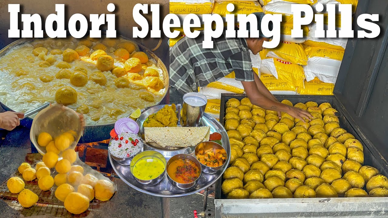 Indore Biggest King Size Dal Bafle 😱😱 |Indore Street Food
