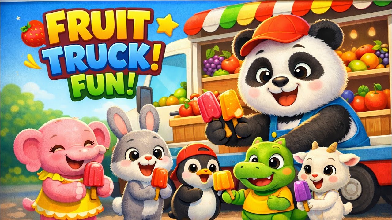 BabyBus fruit  Truck Learning Video for Kids! 🚚🍔🍎 | Fun Kids Game 👶🎮  #kidslearning #cartoon 