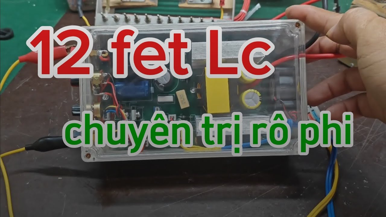 12 fet Lc . chuyên trị rô phi