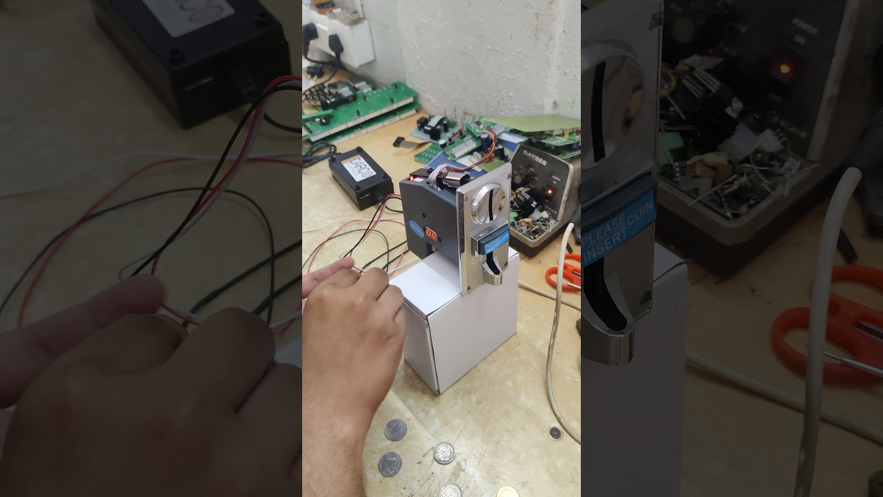 Coin Acceptor Calibration