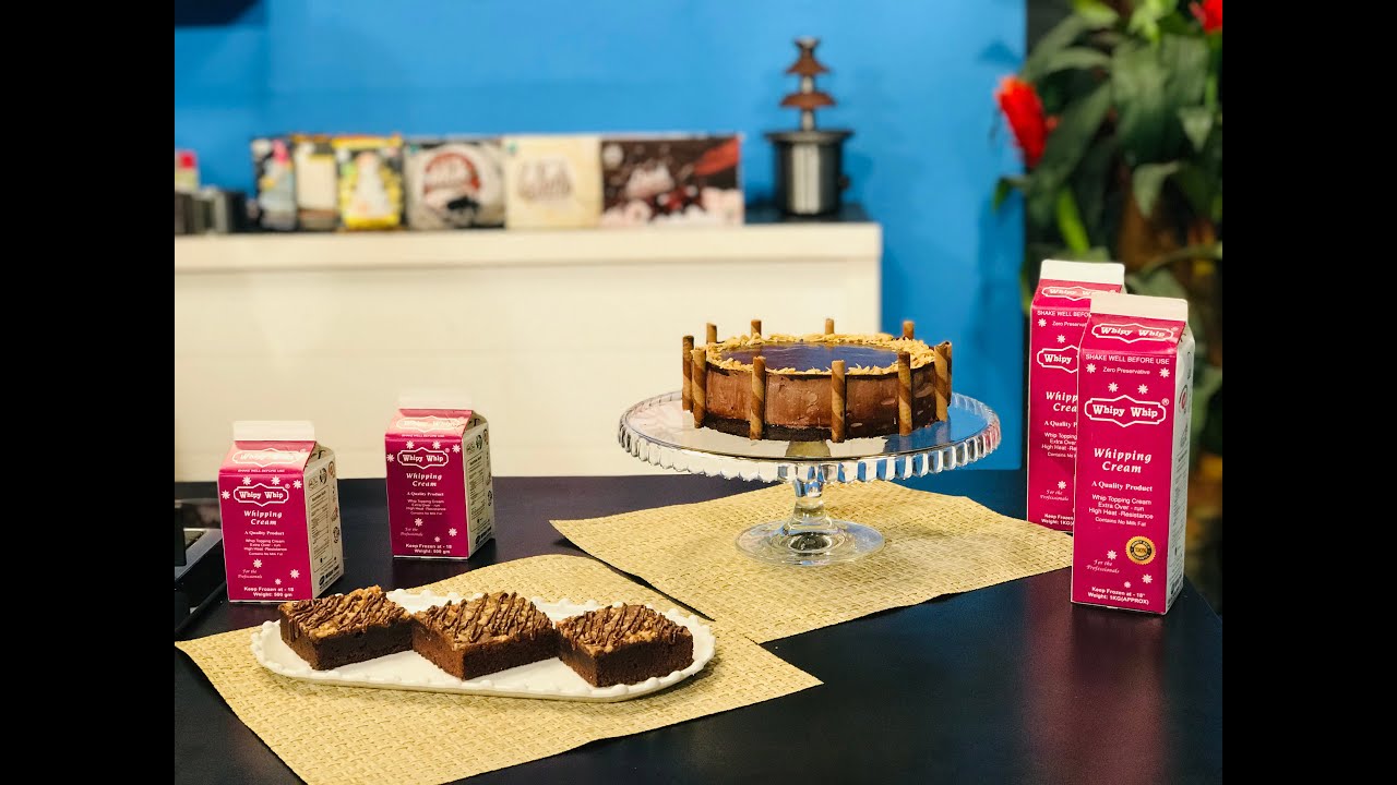 Whipy Whip Kitchen Episode 21 CHEF AZAM & SHIREN ANWER | Dark Angel, Walnut Brownies.