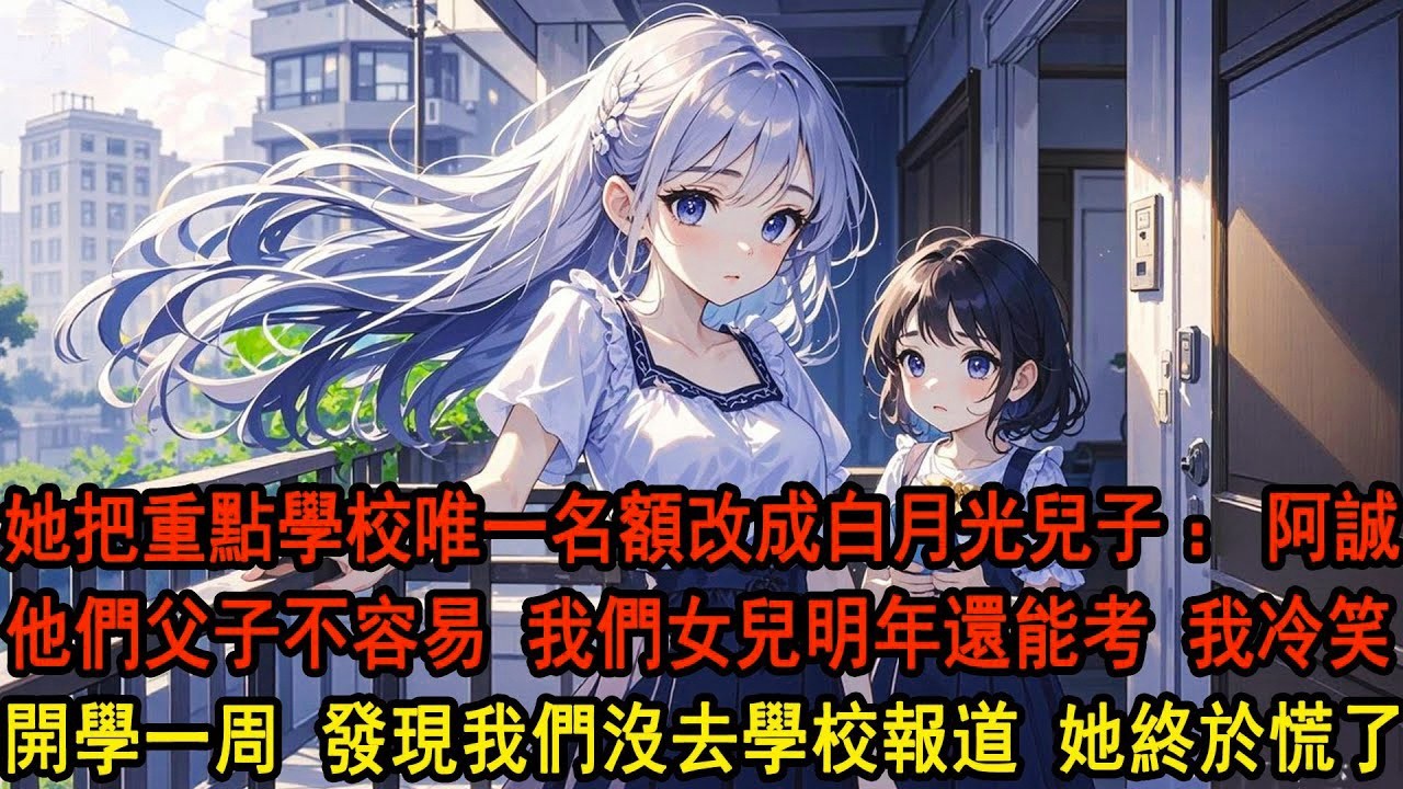 錄取公布那天，女兒以全市第一考進重點班，可柳如煙一句：阿誠他們父子不容易。就把女兒苦爭來的名額給了那個學渣。我冷笑，她想成全別人，那我也成全她。我帶女兒轉身離開，開學一周後 發現我們沒去報道 她卻慌了
