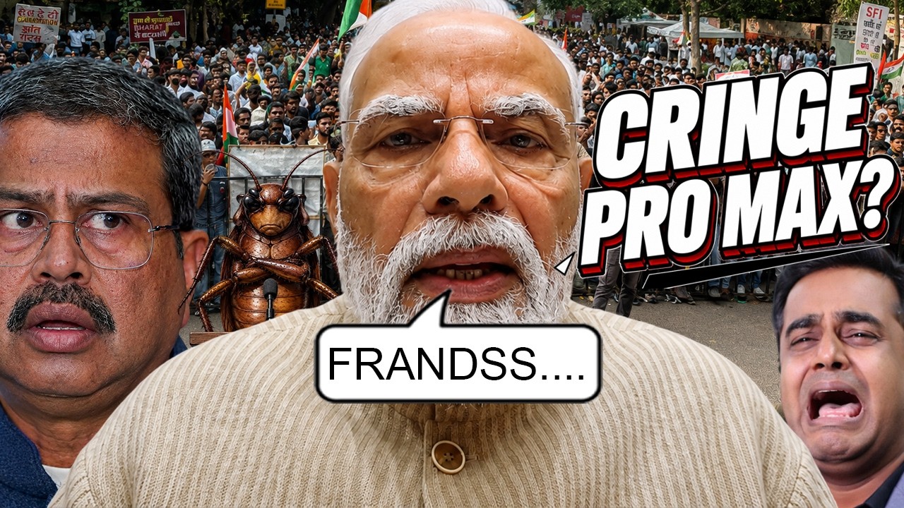 MODI'S GEN Z CRINGE VIDEO 😂 PAPER LEAKS STILL ON | GODI MEDIA & SONAM WANGCHUK
