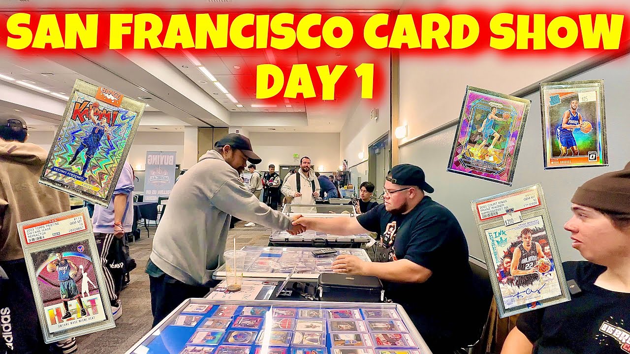 BUYING ALL DAY AT THE SAN FRANCISCO CARD SHOW 💰