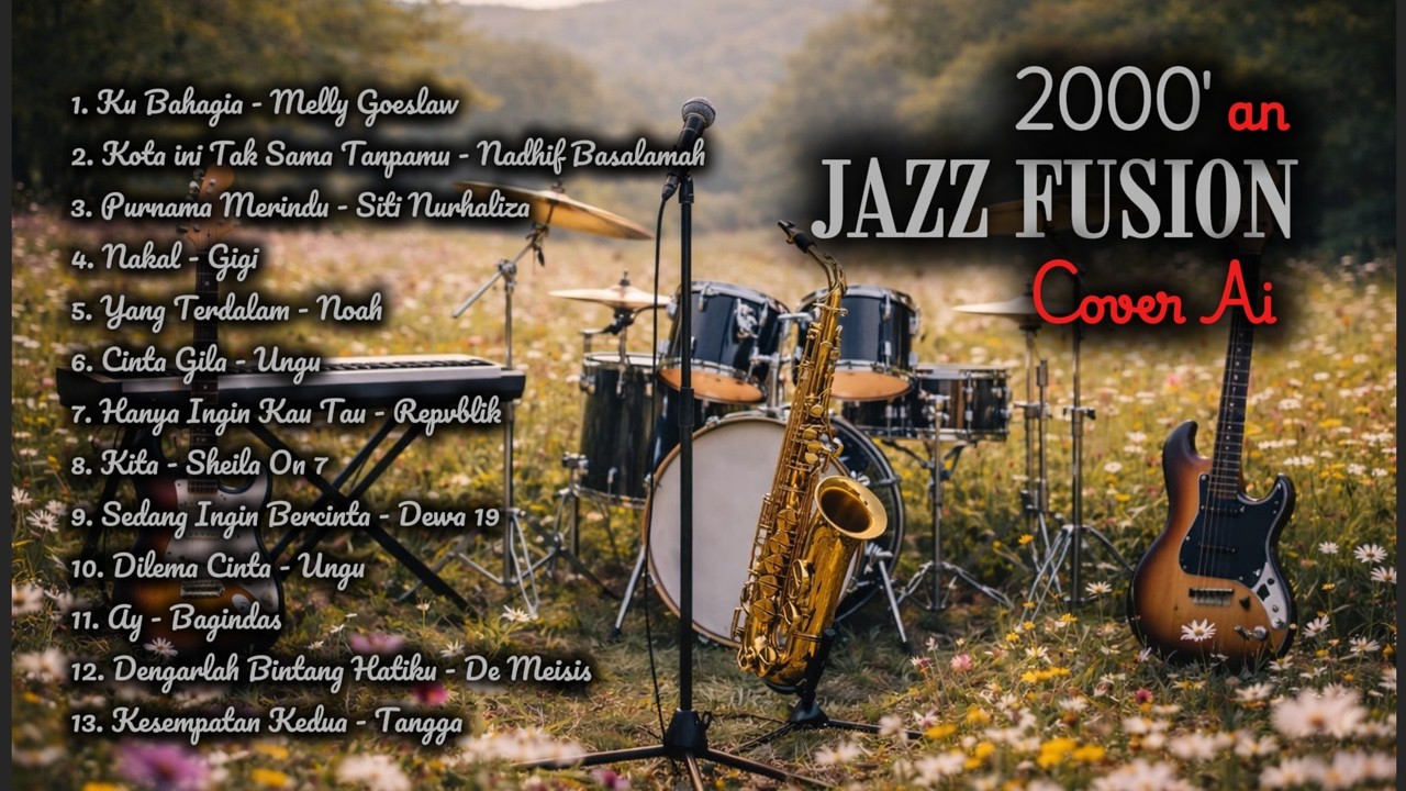 FULL ALBUM Kompilasi Lagu Pop & jazz Fusion Cover Female and Male Vocal & Saxophone | Slow & Ngebeat