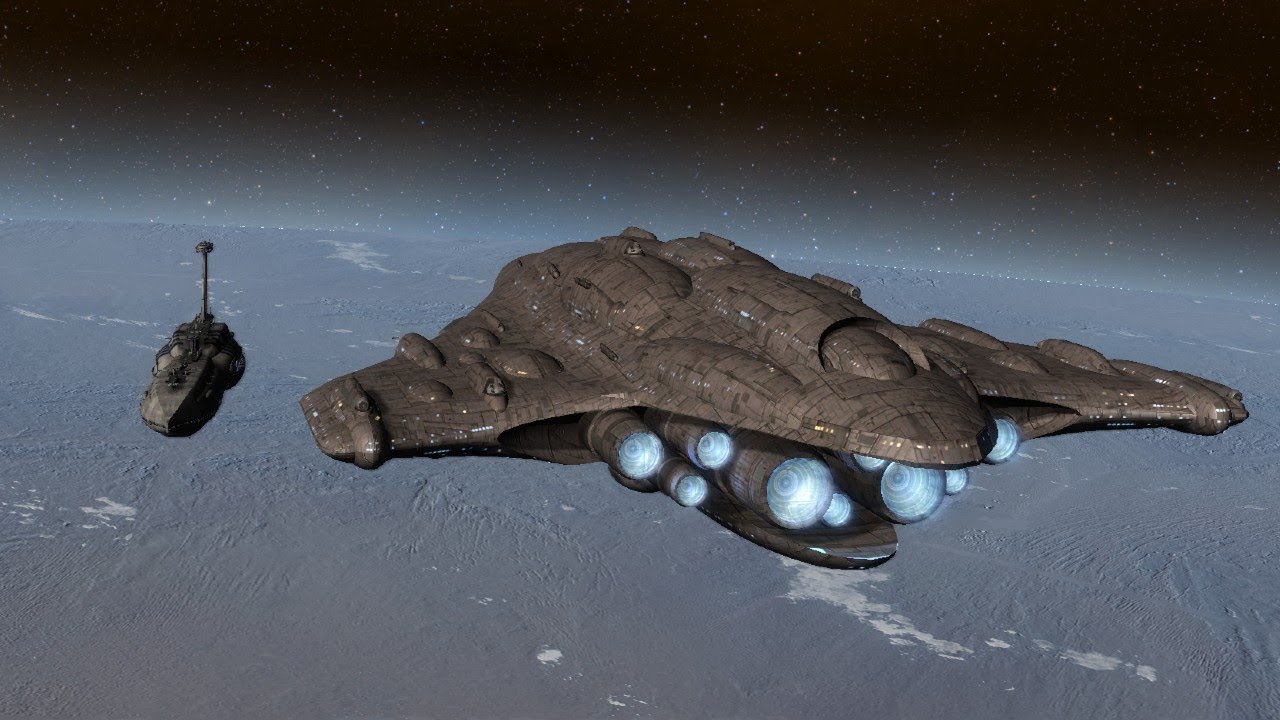 MC80 Star Cruiser vs Providence Destroyer - Star Wars Empire at War Remake NPC Battle