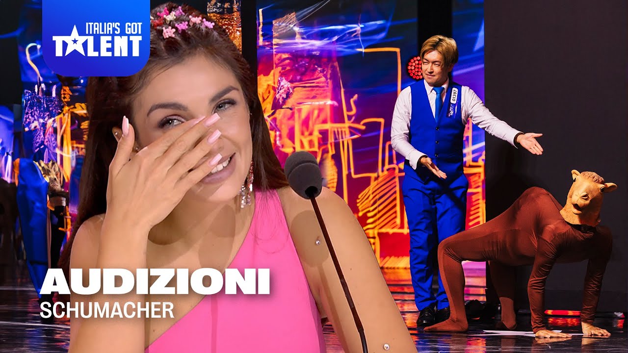 Le esilaranti trasformazioni del duo SCHUMACHER 🇯🇵 Italia's Got Talent 2025