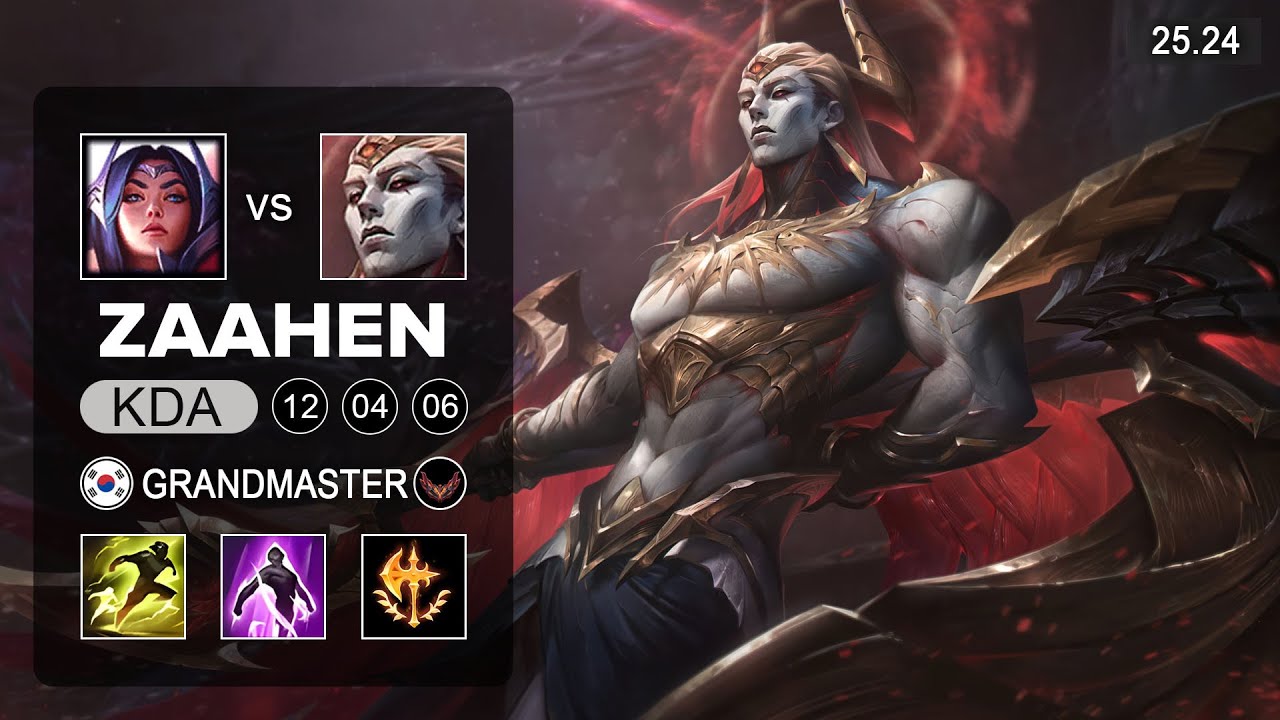 Zeus Zaahen vs Irelking Irelia Top - KR Grandmaster - Patch 25.24 Season 15
