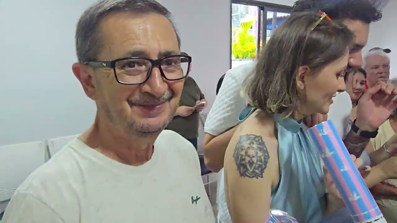 Chá revelação | Ryan e Bia e Pérola | 21/Fev/2026 | Sensacional! | Parabéns!!!!