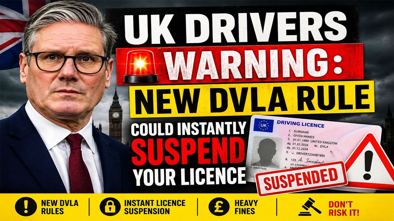UK Drivers WARNING New DVLA Rule Could Instantly Suspend Your Licence