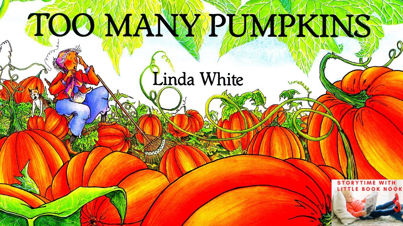 🎃 Kids Books Read Aloud: Too Many Pumpkins by Linda White Halloween 2021